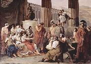 Francesco Hayez Ulysses at the court of Alcinous oil painting artist